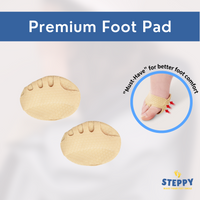 Steppy premium foot pad provides better foot comfort